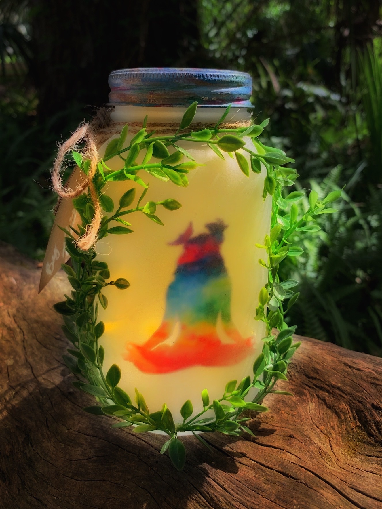 Yoga Luminary Jar